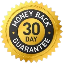 30-day money-back guarantee logo